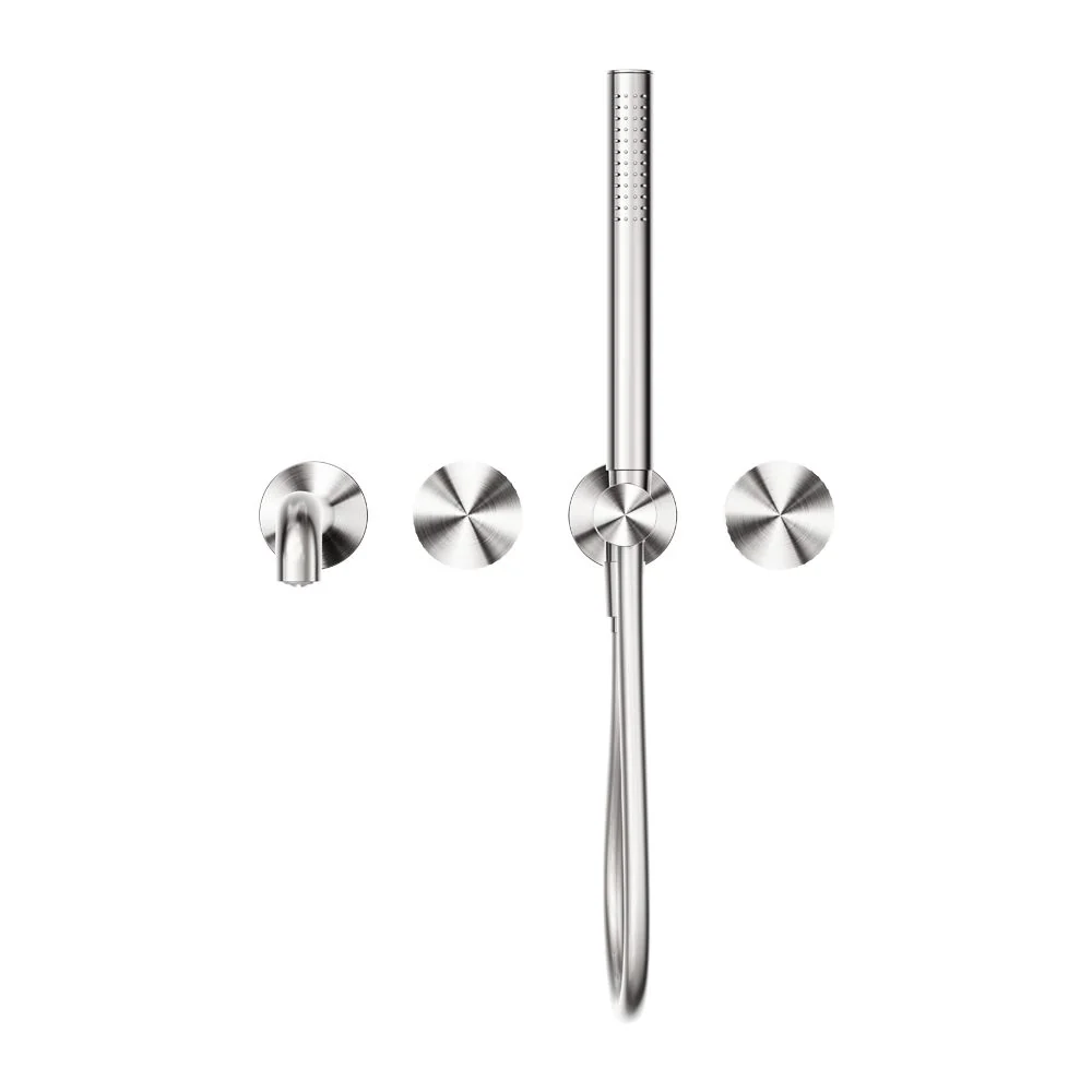 Nero Opal Progressive Shower System Separate Plate With Spout - Brushed Nickel - Image 3
