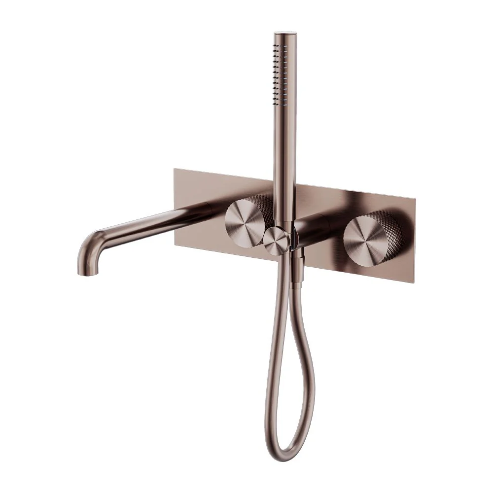 Nero Opal Progressive Shower System With Spout - Brushed Bronze
