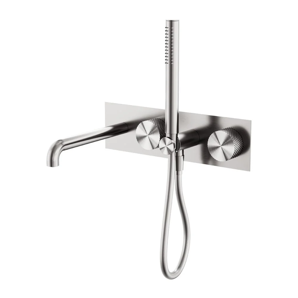 Nero Opal Progressive Shower System With Spout - Brushed Nickel