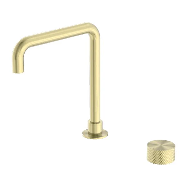 Nero Opal Progressive Tall Basin Set - Brushed Gold
