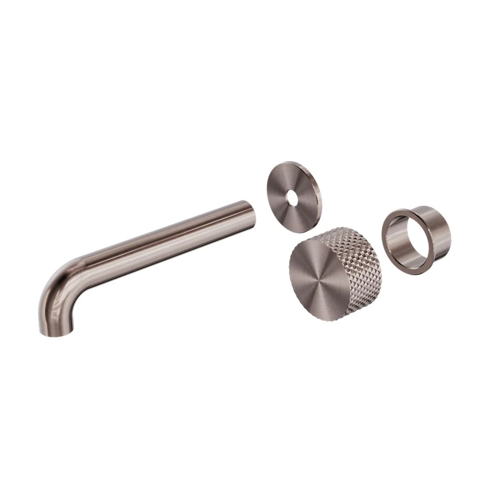 Nero Opal Progressive Wall Basin/Bath Set (Trim Kit Only) Spout - Brushed Bronze