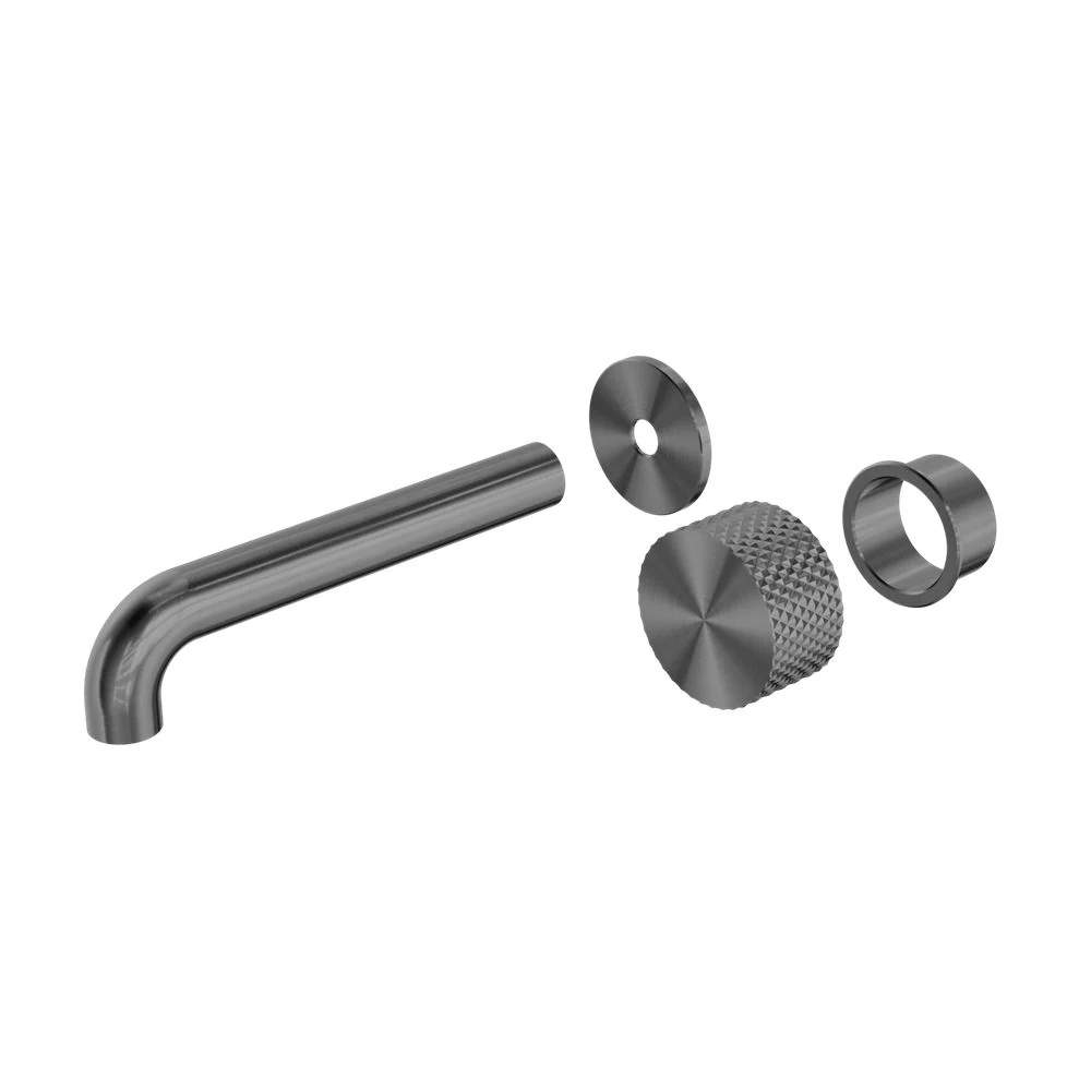 Nero Opal Progressive Wall Basin/Bath Set (Trim Kit Only) Spout - Graphite