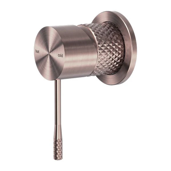 Nero Opal Shower Mixer 60mm Plate - Brushed Bronze