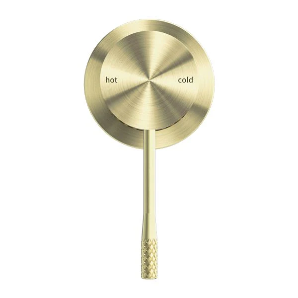 Nero Opal Shower Mixer 60mm Plate - Brushed Gold - Image 3