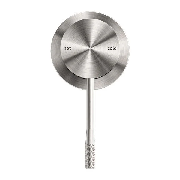 Nero Opal Shower Mixer 60mm Plate - Brushed Nickel - Image 3