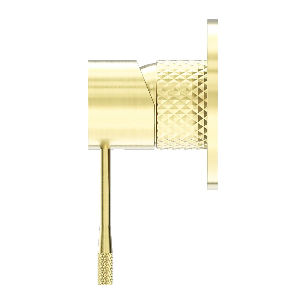 Nero Opal Shower Mixer 80mm Plate - Brushed Gold - Image 2