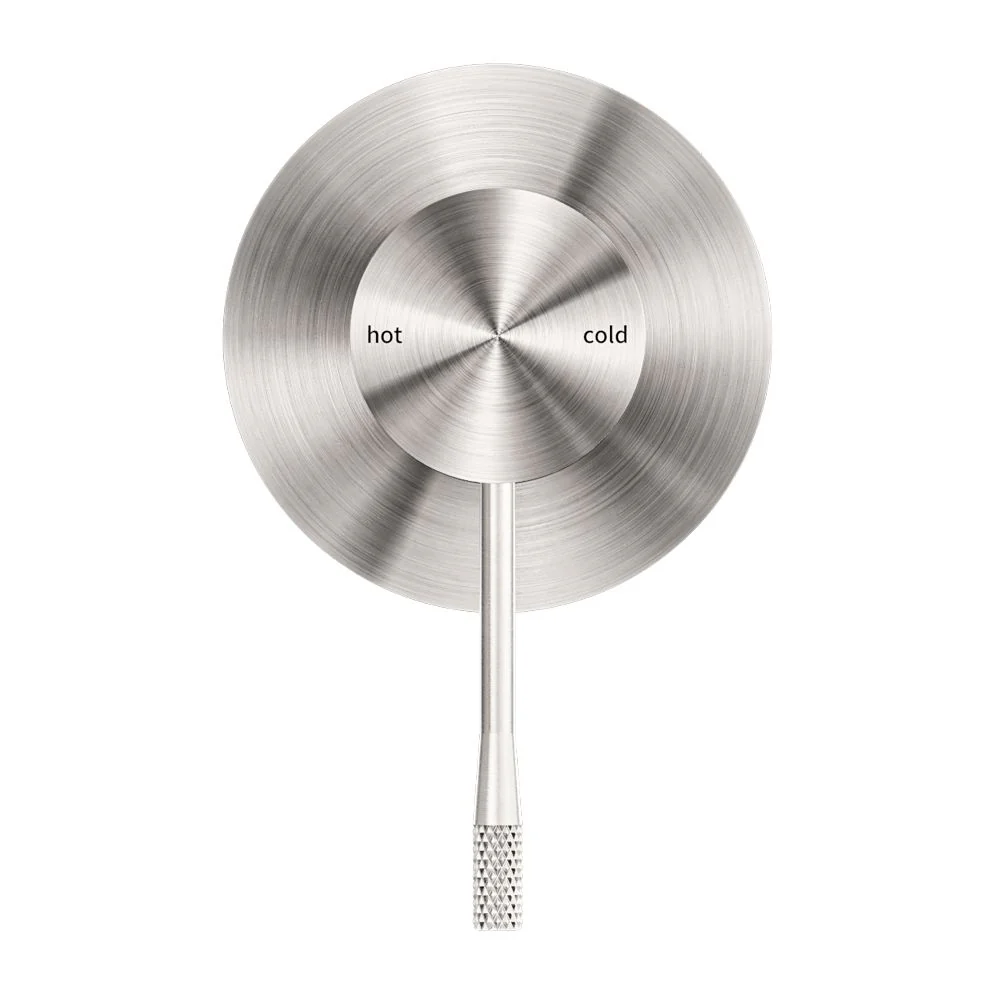 Nero Opal Shower Mixer 80mm Plate - Brushed Nickel - Image 3
