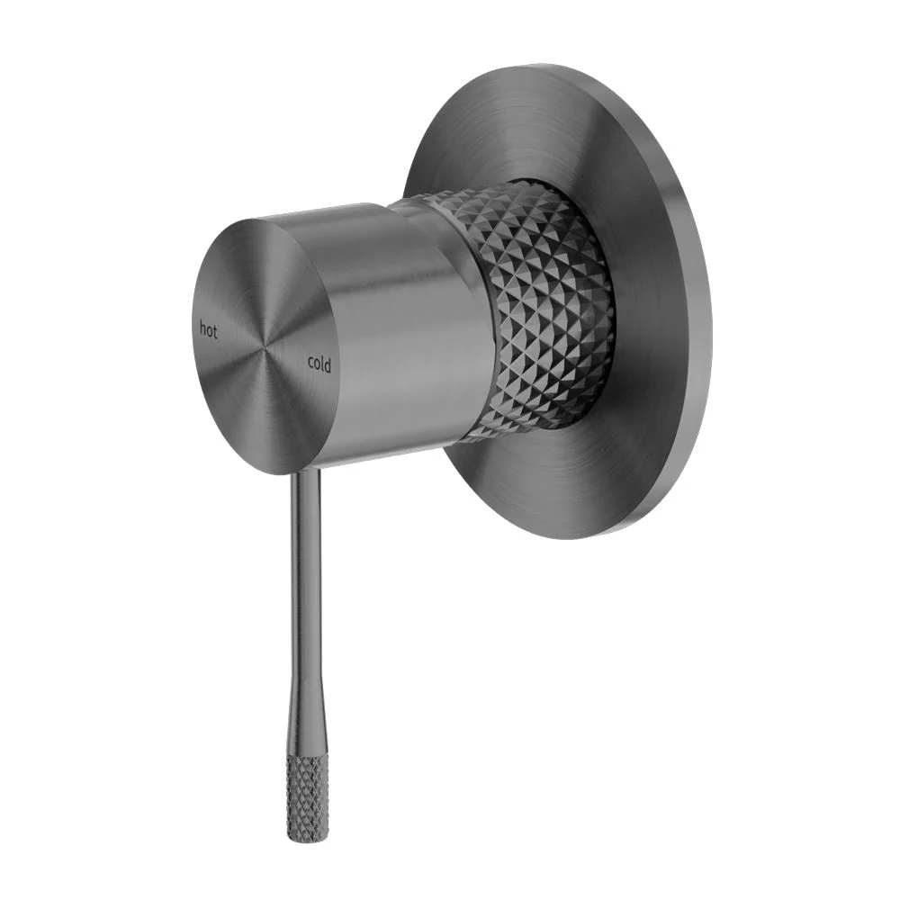 Nero Opal Shower Mixer 80mm Plate - Graphite