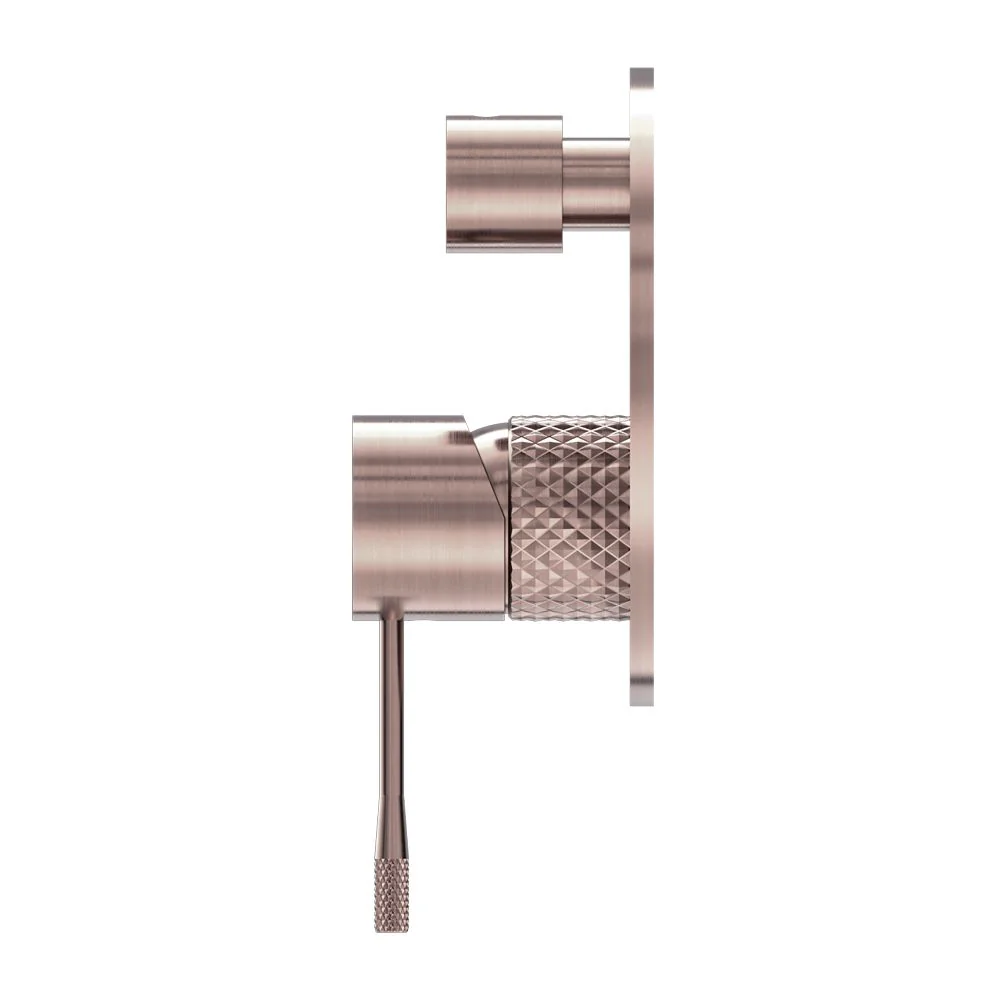 Nero Opal Shower Mixer With Diverter - Brushed Bronze - Image 2