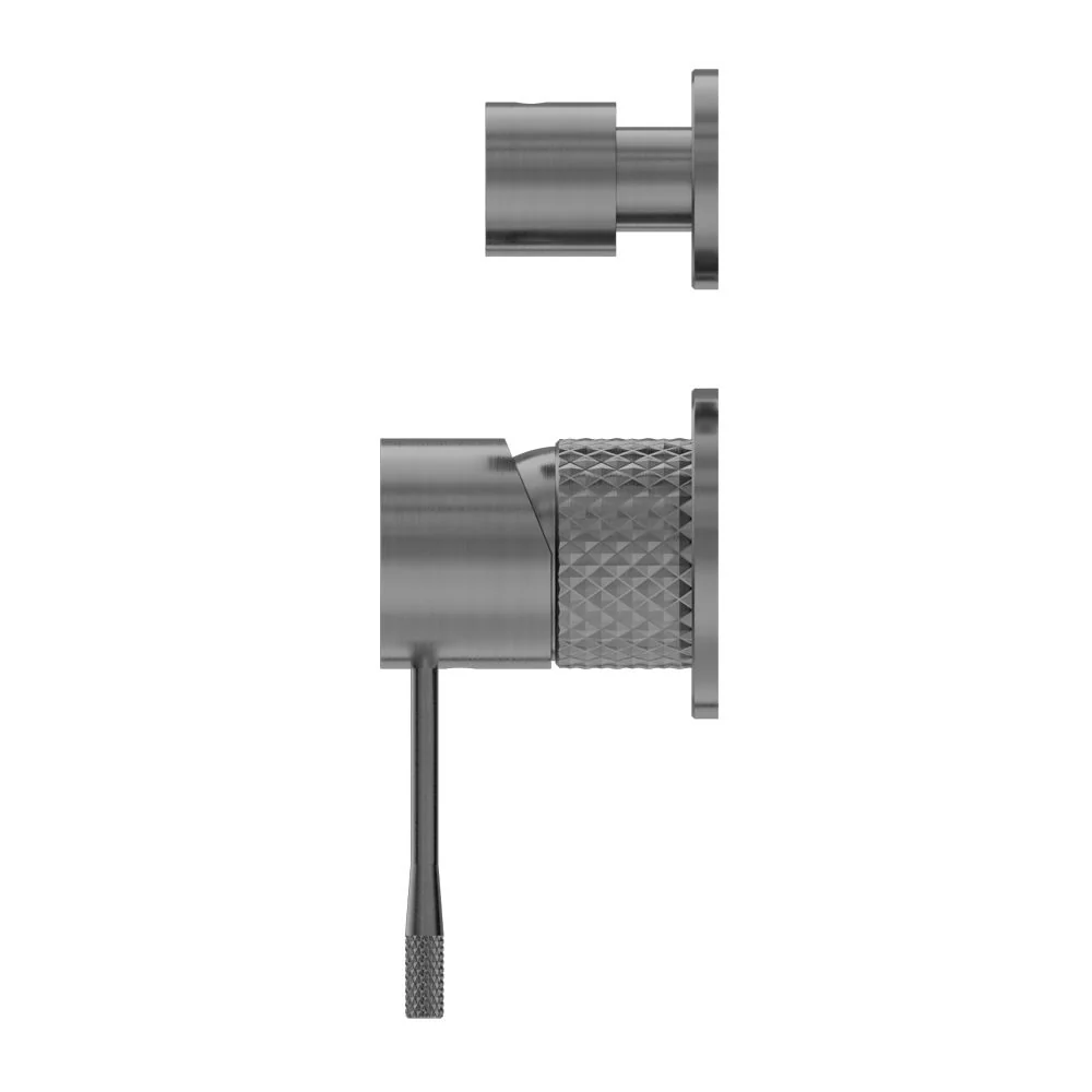 Nero Opal Shower Mixer With Diverter Separate Plate - Graphite - Image 2