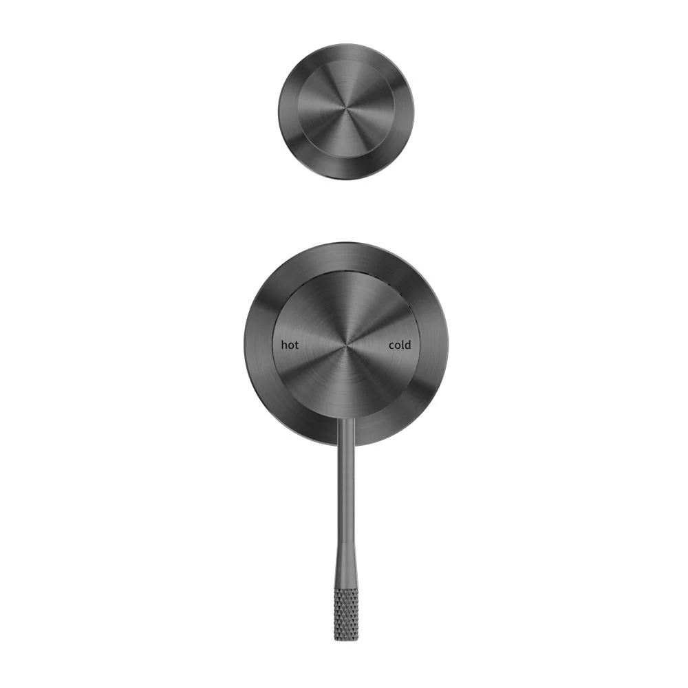 Nero Opal Shower Mixer With Diverter Separate Plate - Graphite - Image 3