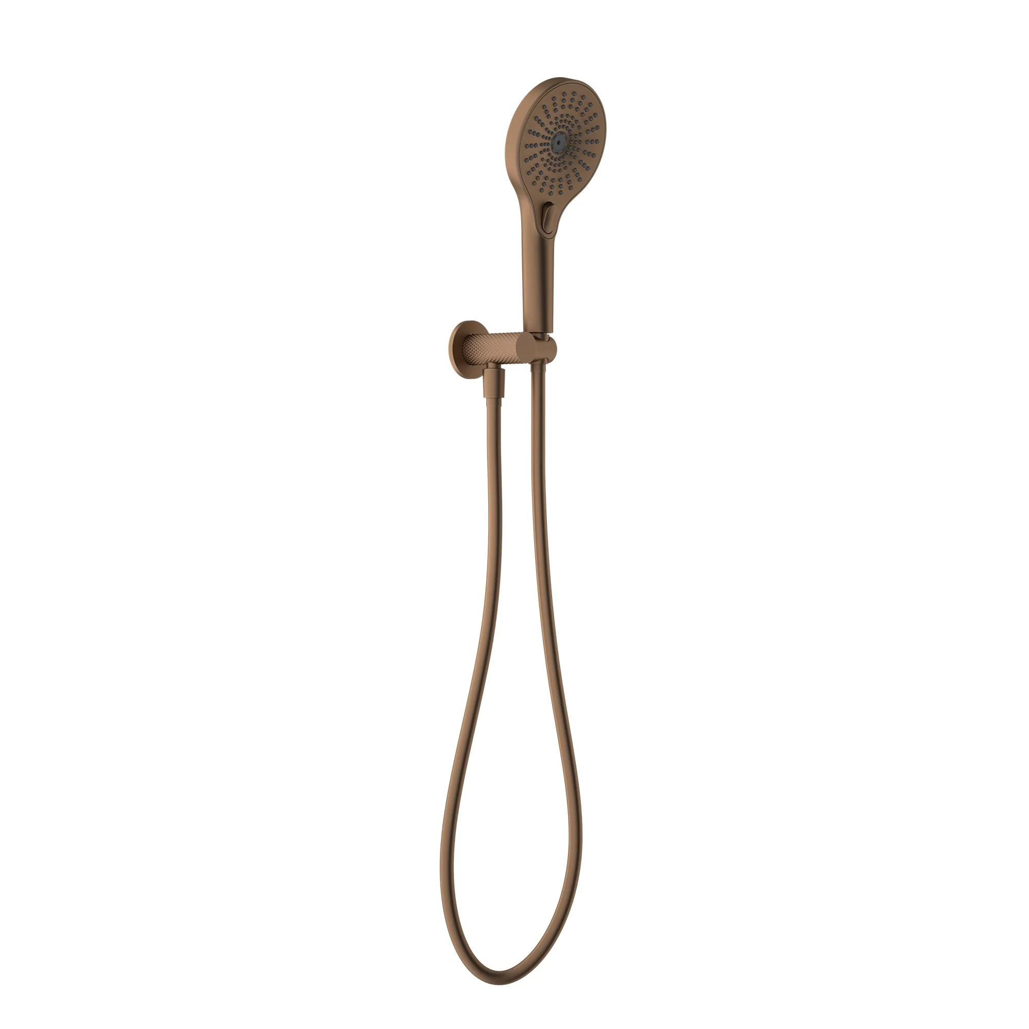 Nero Opal Shower On Bracket - Brushed Bronze