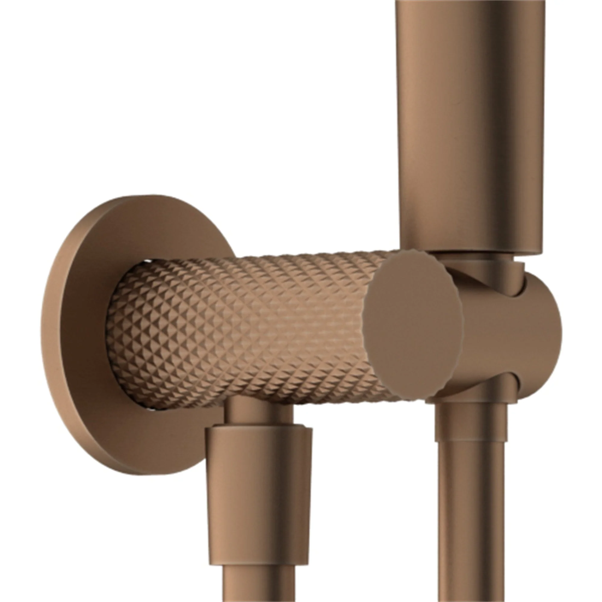 Nero Opal Shower On Bracket - Brushed Bronze - Image 2