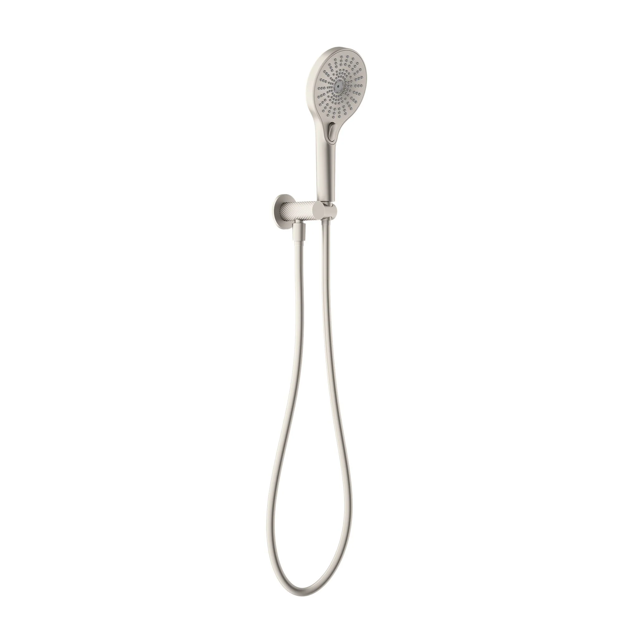 Nero Opal Shower On Bracket - Brushed Nickel