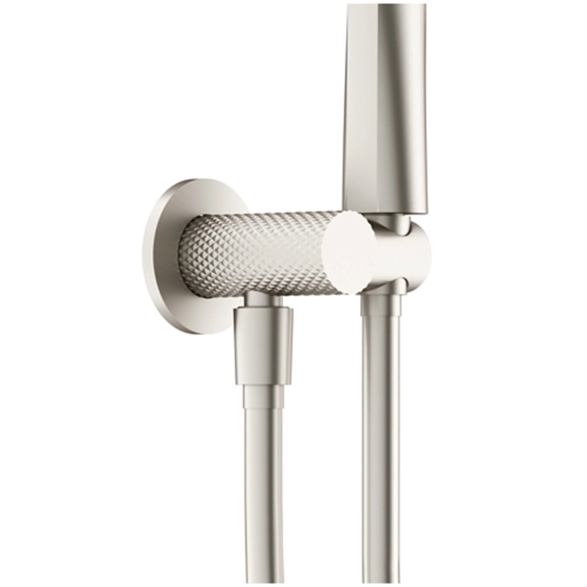 Nero Opal Shower On Bracket With Air Shower - Brushed Nickel - Image 2