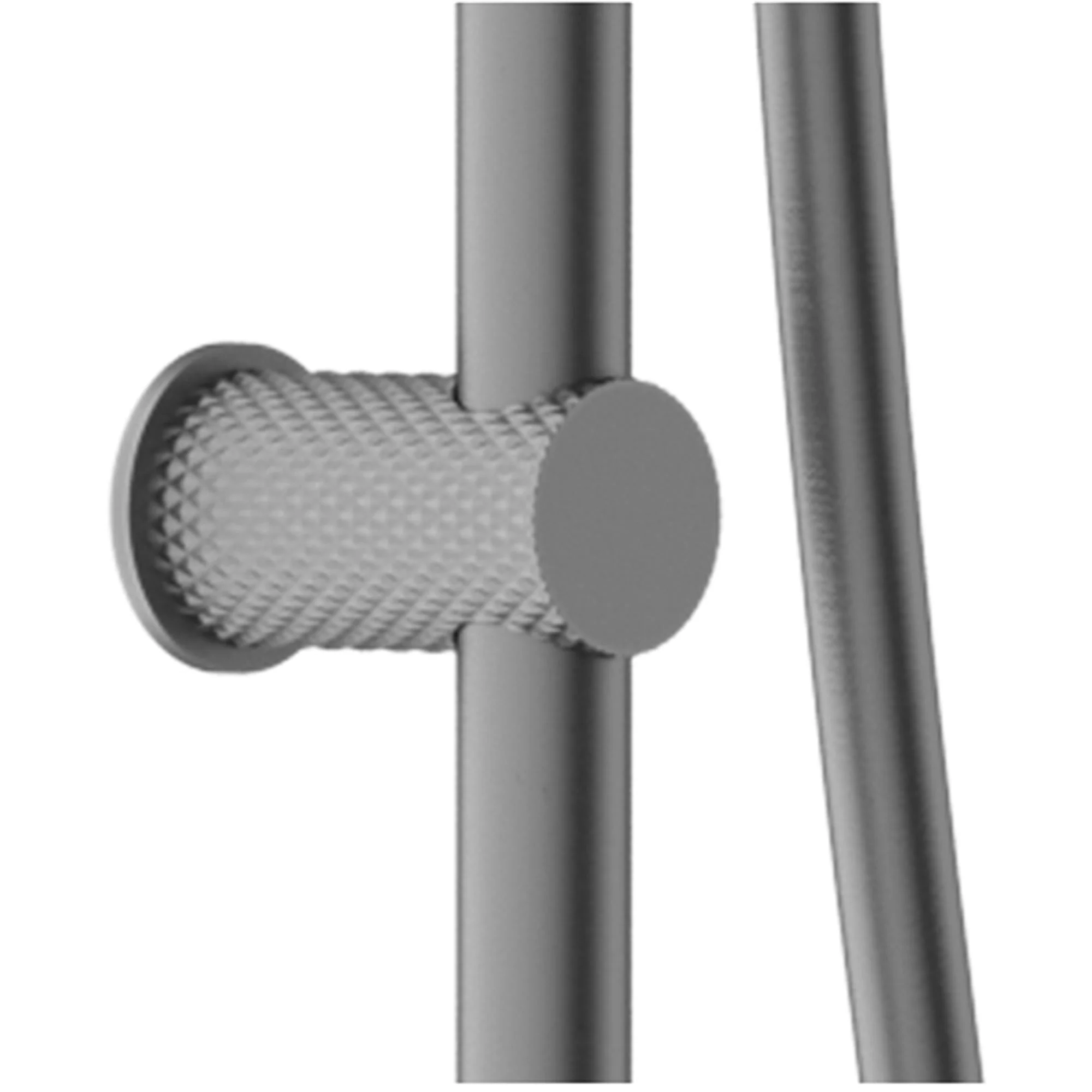 Nero Opal Shower Rail - Graphite - Image 2