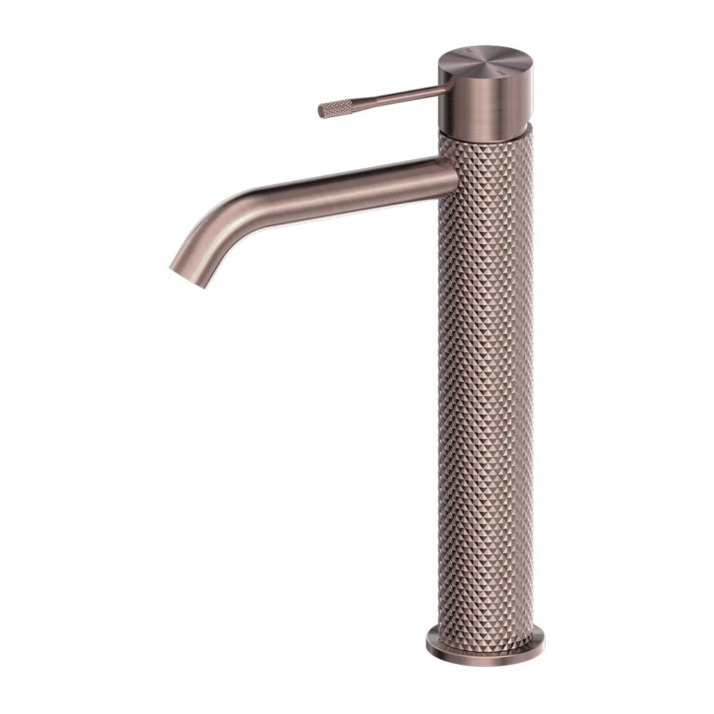 Nero Opal Tall Basin Mixer - Brushed Bronze