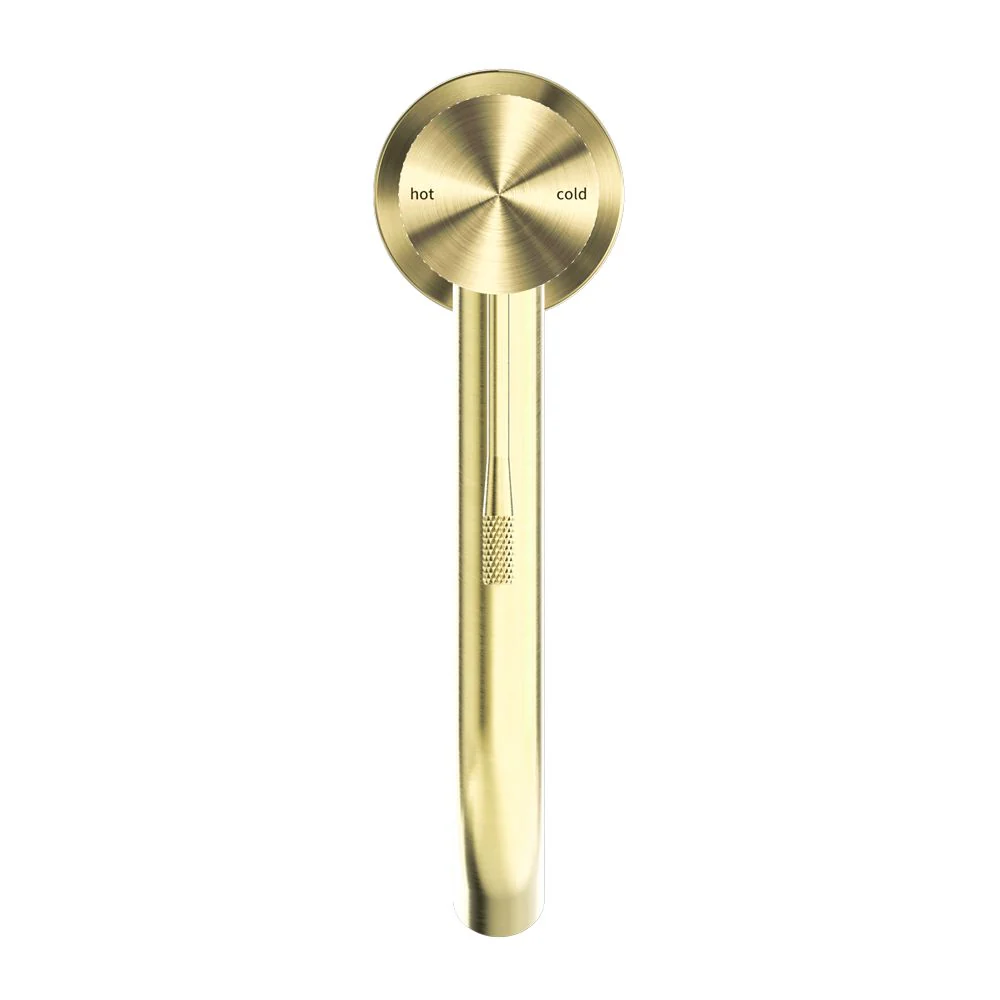 Nero Opal Tall Basin Mixer - Brushed Gold - Image 3
