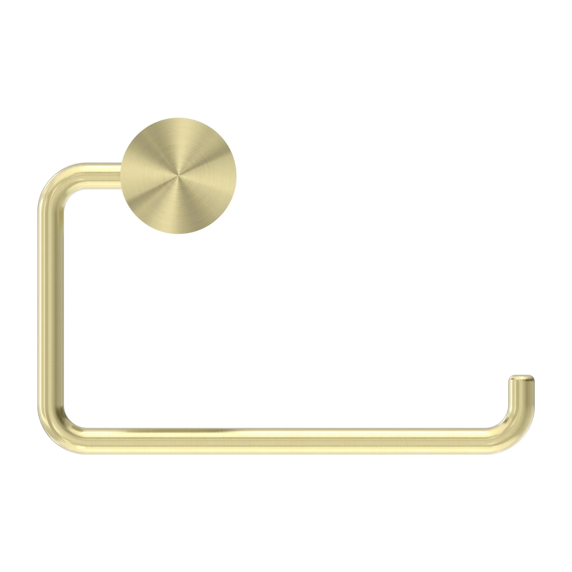 Nero Opal Toilet Roll Holder - Brushed Gold - Image 2