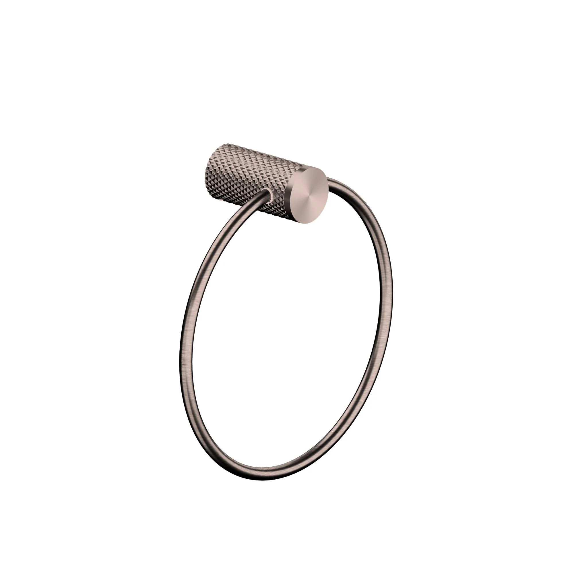 Nero Opal Towel Ring - Brushed Bronze