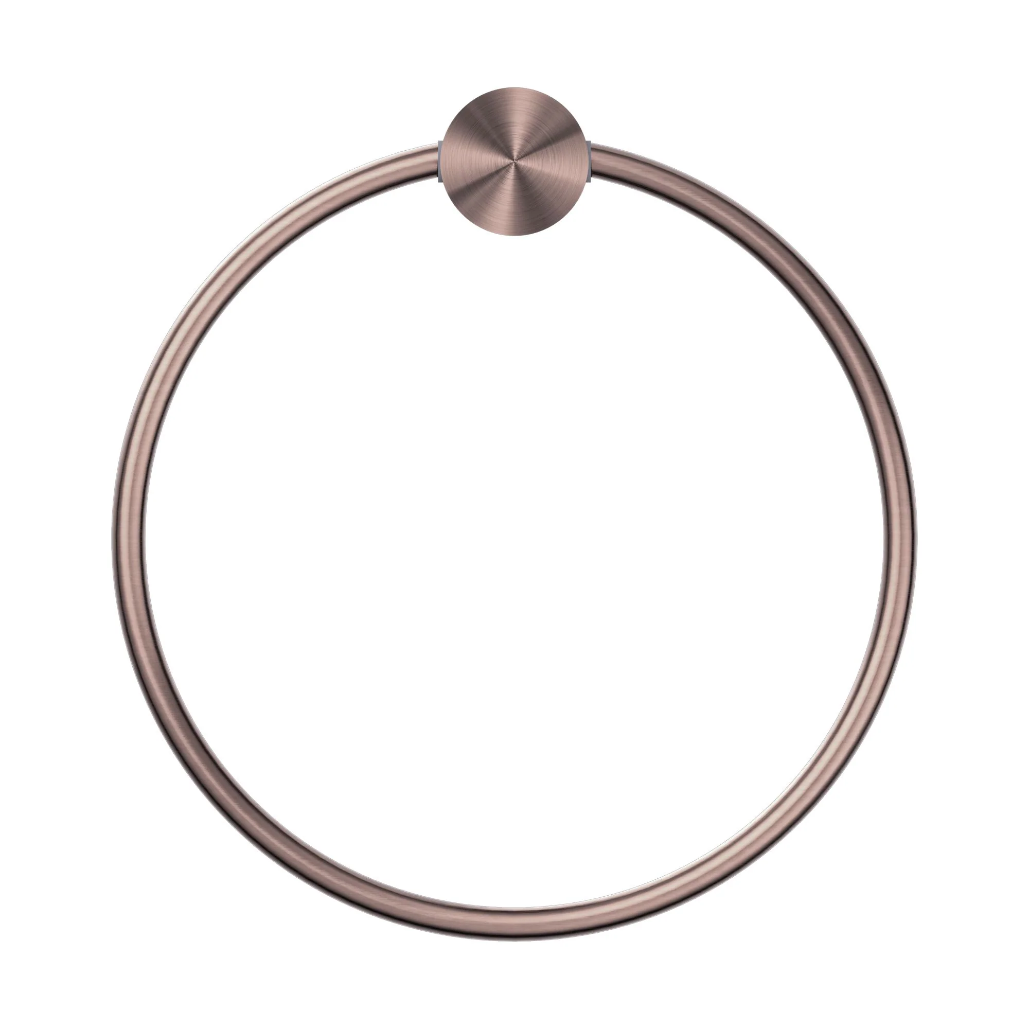Nero Opal Towel Ring - Brushed Bronze - Image 2