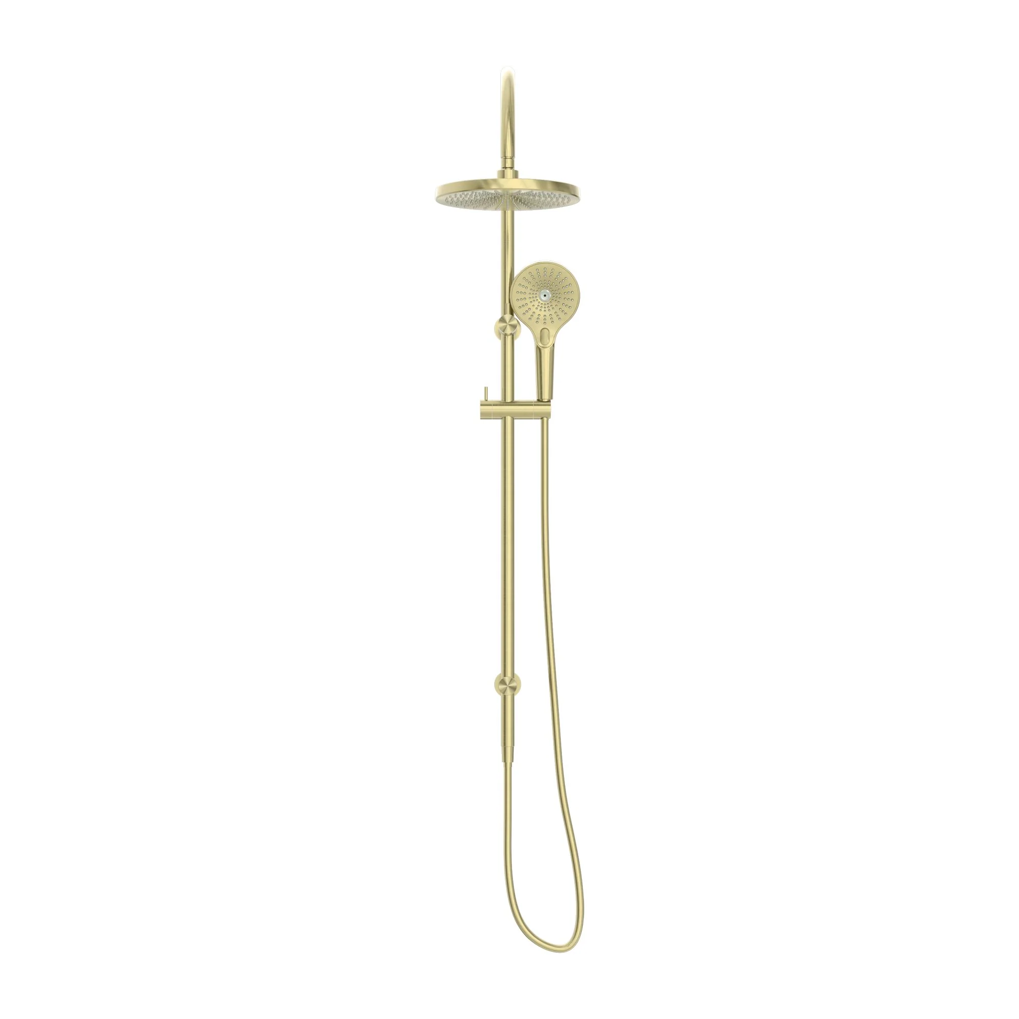 Nero Opal Twin Shower - Brushed Gold - Image 3