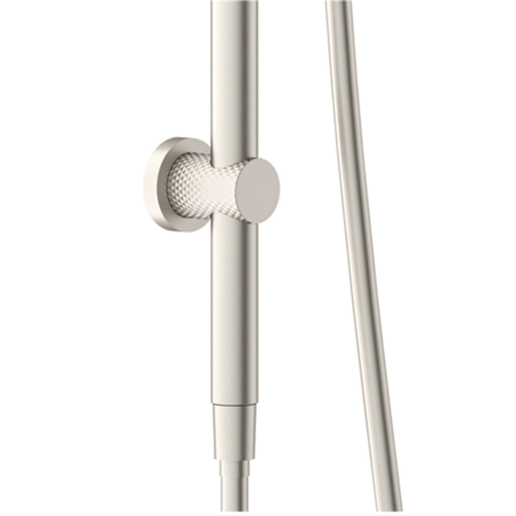 Nero Opal Twin Shower With Air Shower - Brushed Nickel - Image 2