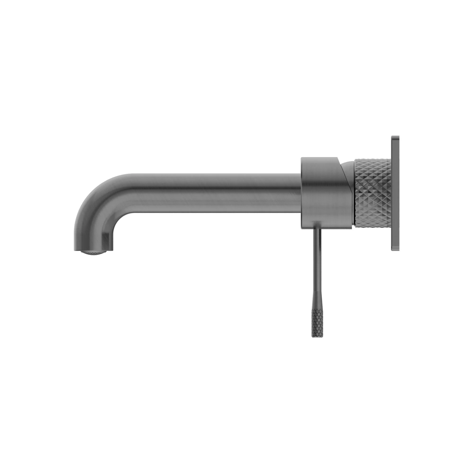 Nero Opal Wall Basin/Bath Mixer - Graphite - Image 4