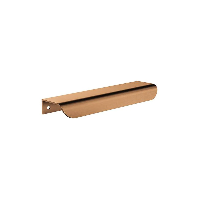 Meir Öppen Edge-Pull 150mm Cabinet Handle (Brushed) - Lustre Bronze