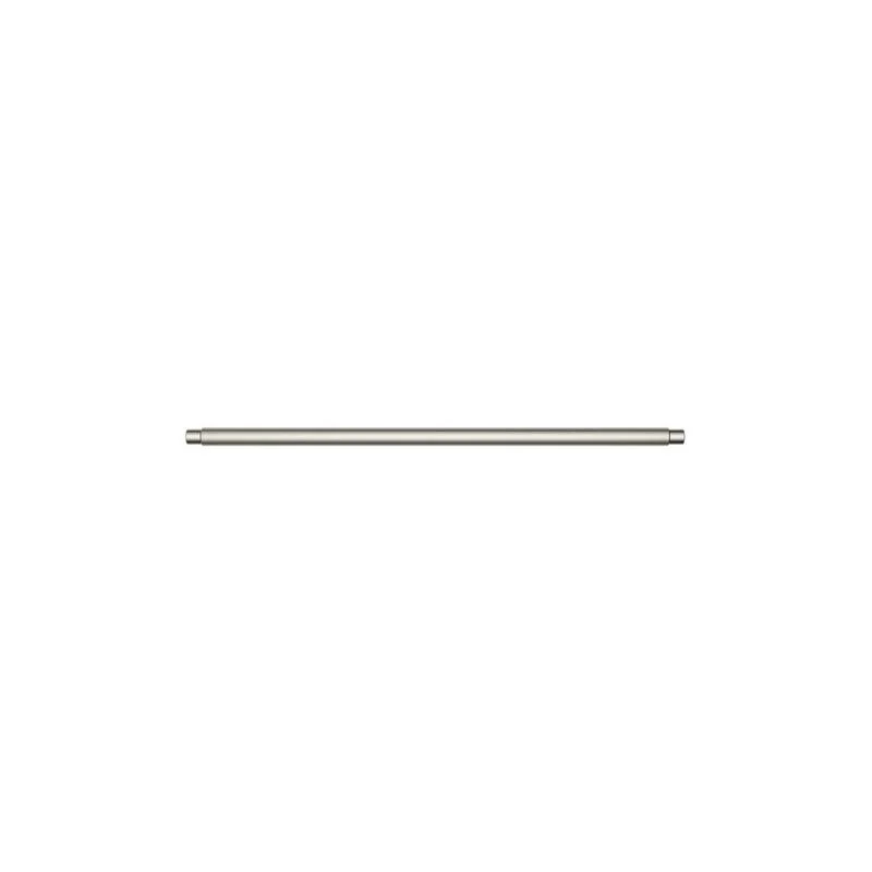 Meir Öppen Round Pull 328mm Cabinet Handle (Linear Knurled) - PVD Brushed Nickel - Image 2