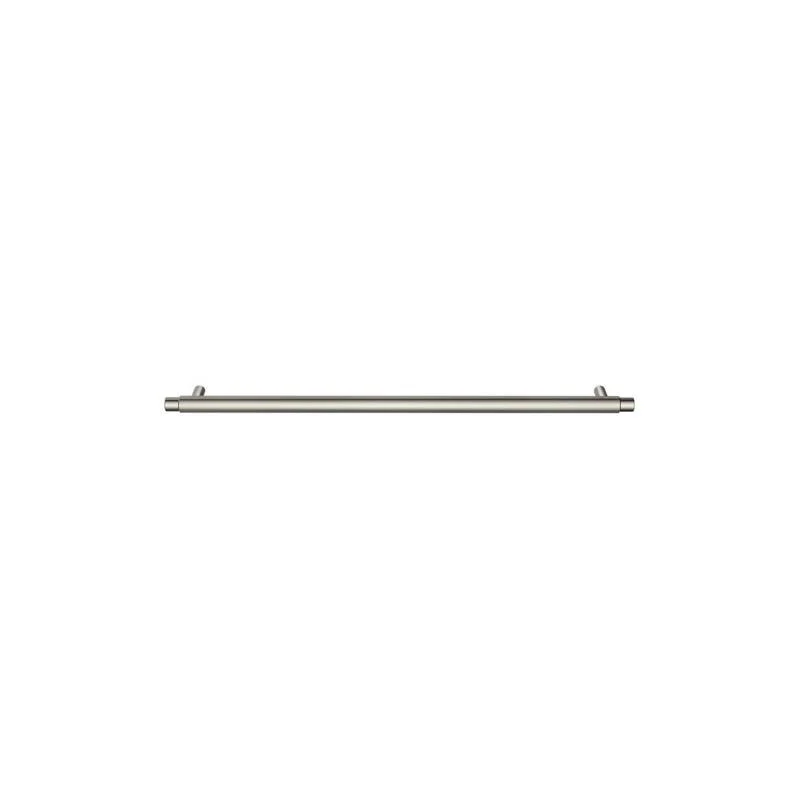 Meir Öppen Round Pull 328mm Cabinet Handle (Linear Knurled) - PVD Brushed Nickel - Image 3