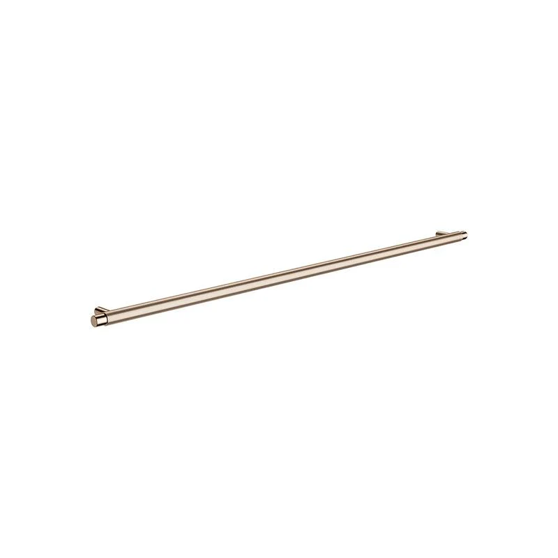 Meir Öppen Round Pull 520mm Cabinet Handle (Linear Knurled) - PVD Champagne