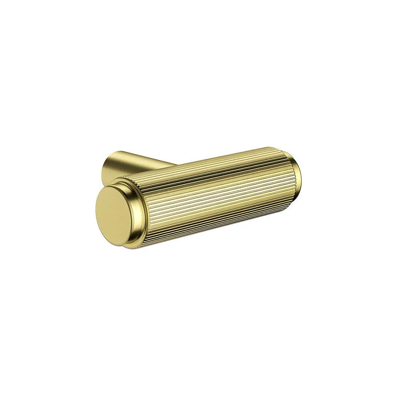 Meir Öppen T-Pull Cabinet Handle (Linear Knurled) - PVD Tiger Bronze