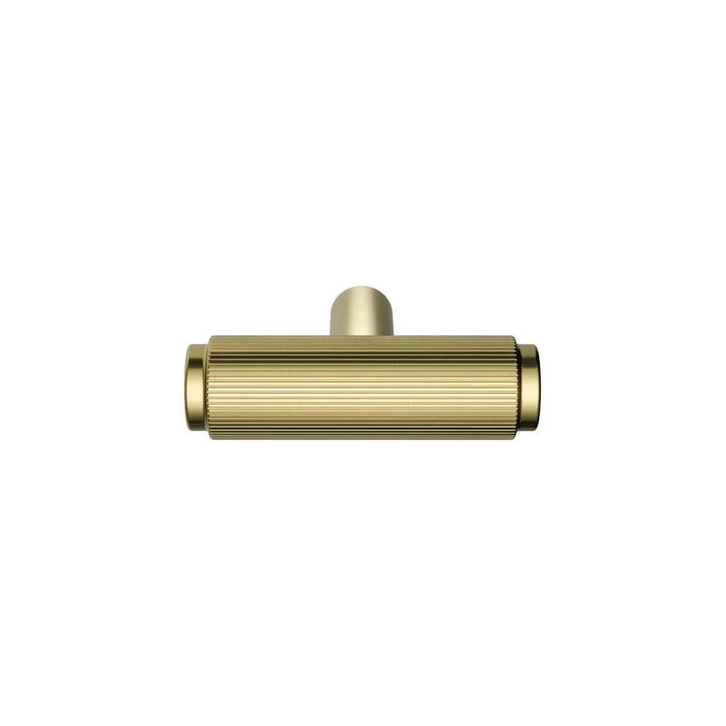 Meir Öppen T-Pull Cabinet Handle (Linear Knurled) - PVD Tiger Bronze - Image 3