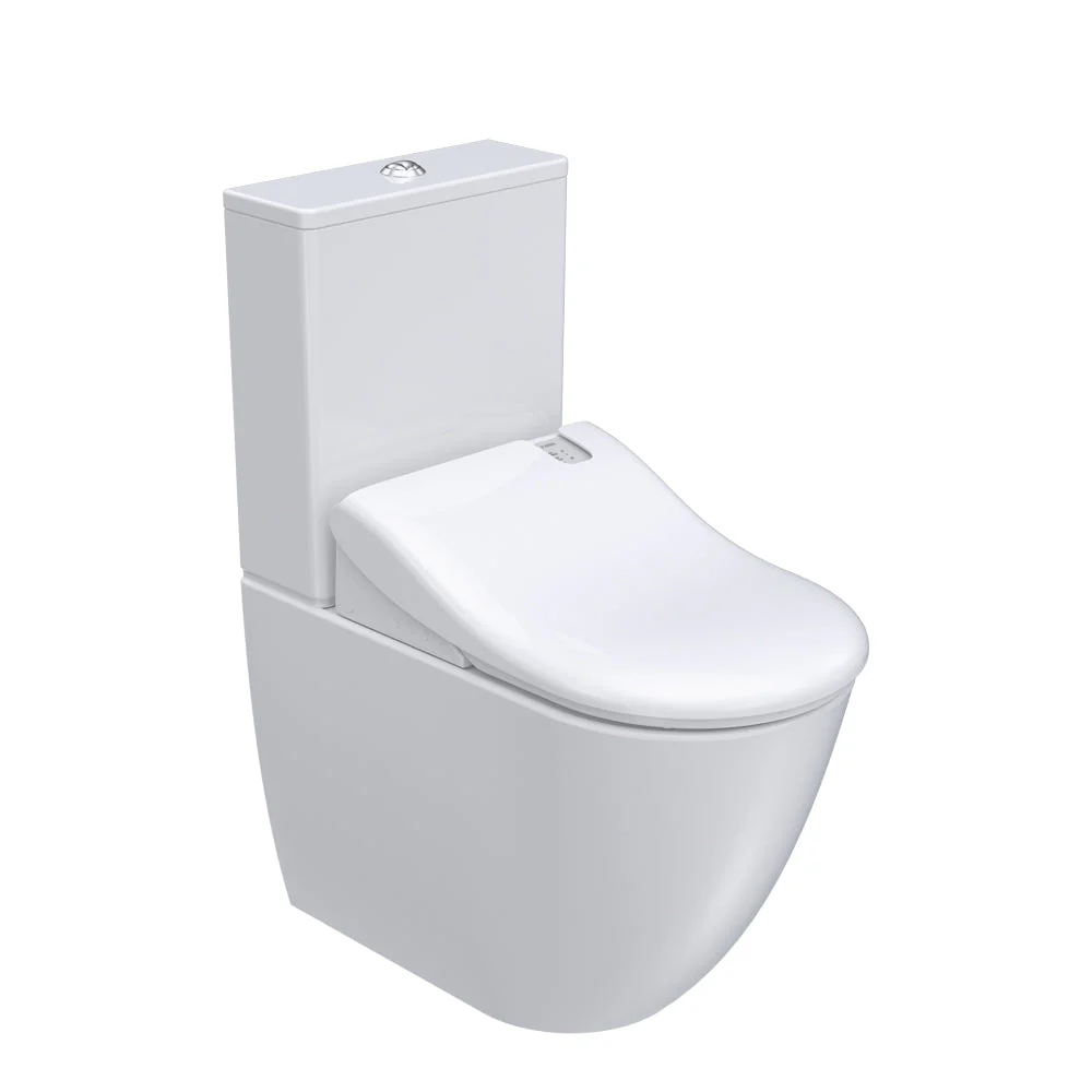 Parisi Aqua Intelligent Toilet Suite (Bottom Inlet) - Gloss White