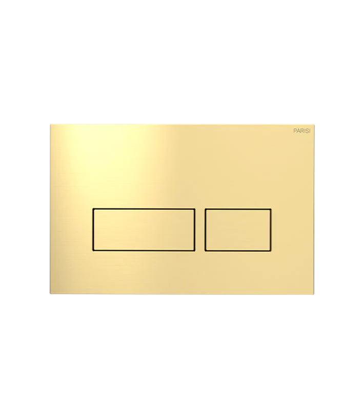 Parisi Blade Push Panel - Brushed Brass