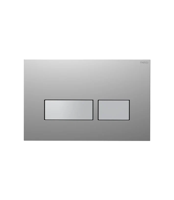 Parisi Blade Push Panel - Satin Chrome