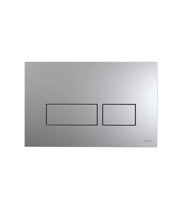 Parisi Blade Push Panel - Satin Chrome