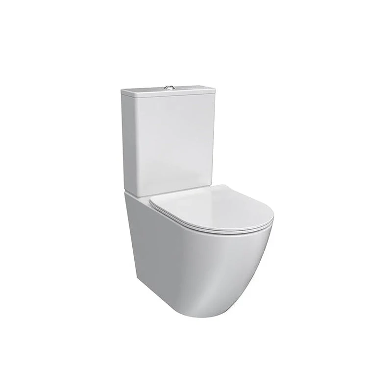 Parisi Ellisse MKII Rimless Wall Faced Toilet Suite