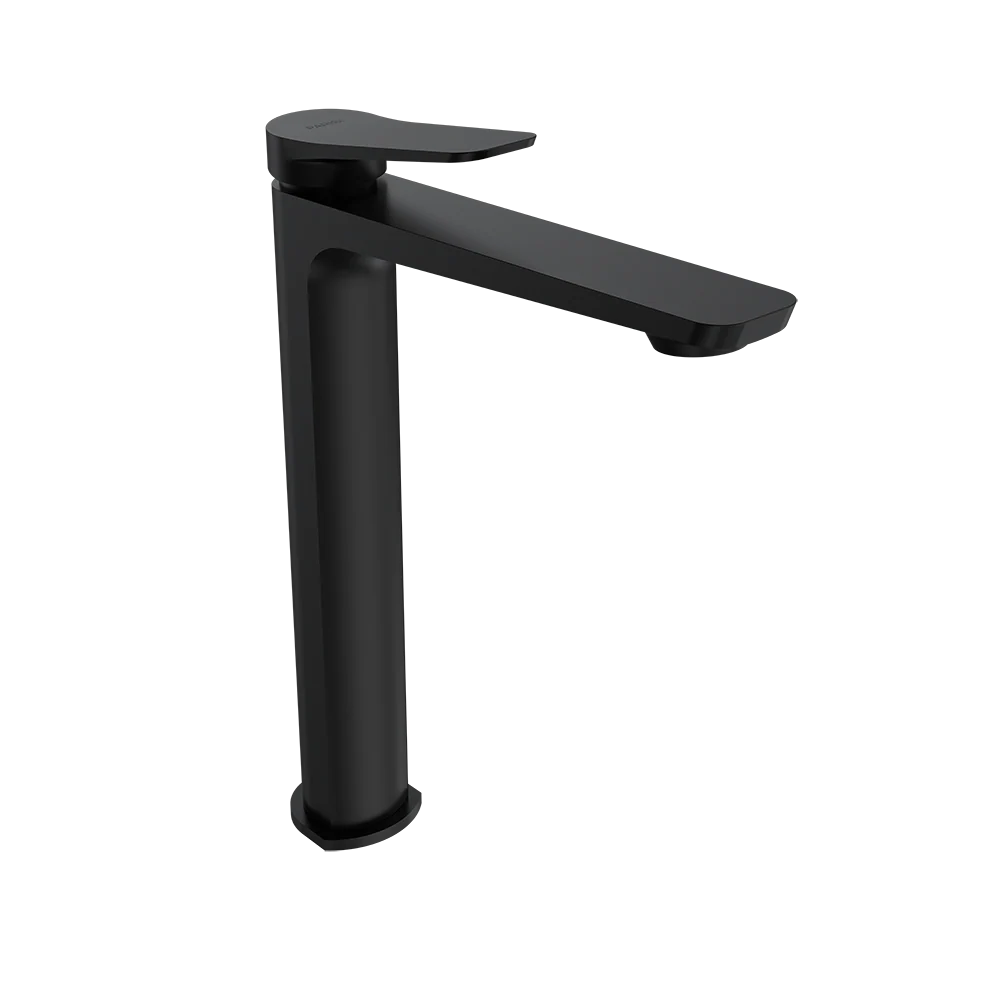 Parisi Float High Basin Mixer - Matt Black