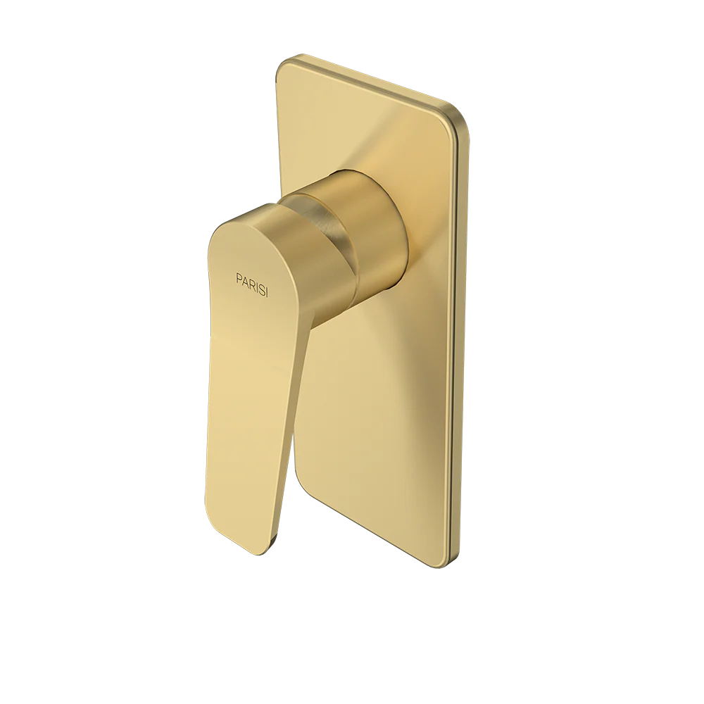 Parisi Float Wall Mixer - Brushed Brass