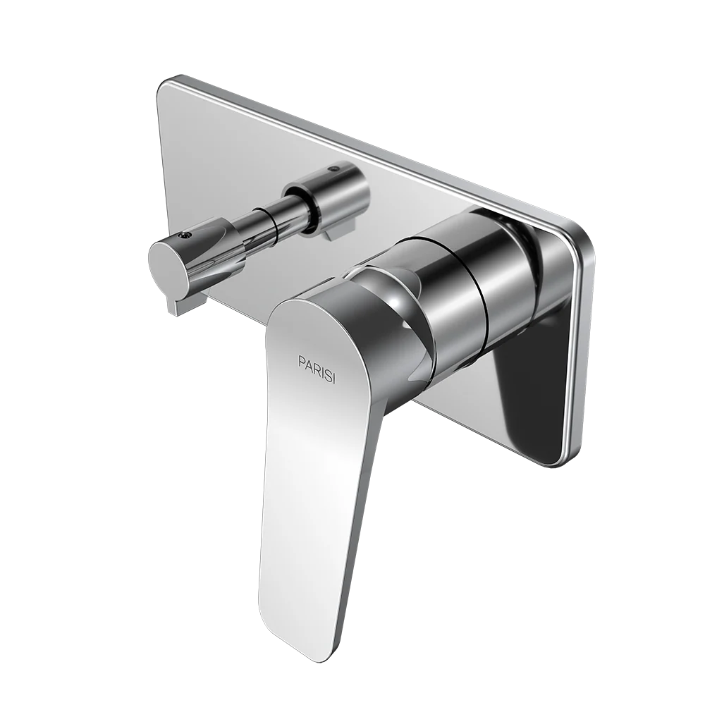 Parisi Float Wall Mixer with 2-Way Diverter - Chrome