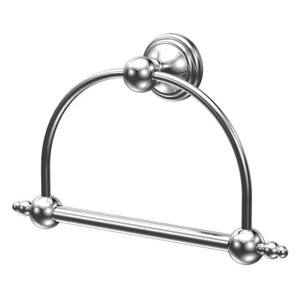Parisi Hermitage Towel Ring - Chrome