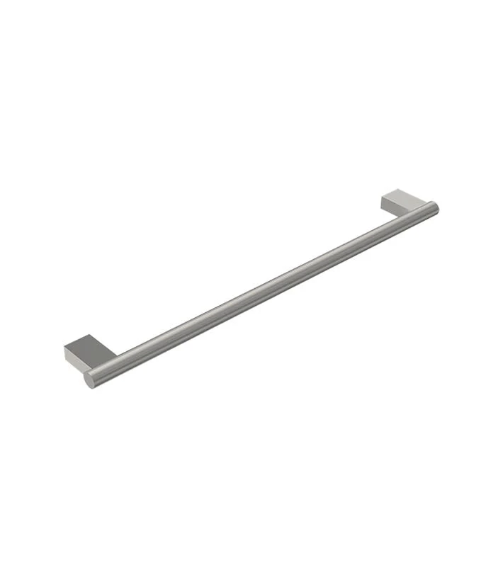 Parisi L'Hotel Single Towel Rail 600mm - Brushed Nickel