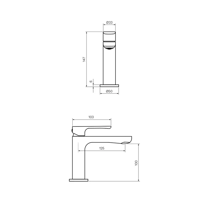 Parisi Linfa II Basin Mixer - Image 2