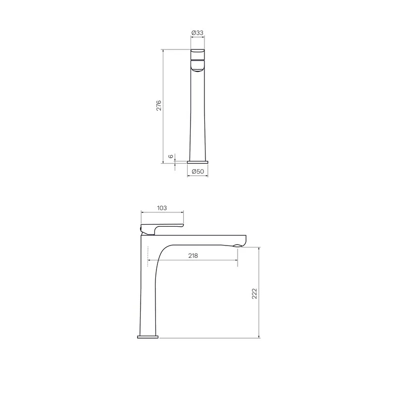 Parisi Linfa II High Basin Mixer - Image 2