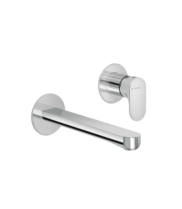 Parisi Linfa II Wall Basin Mixer with Spout