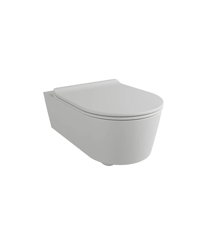 Parisi Link Wall Hung Pan - Milky White