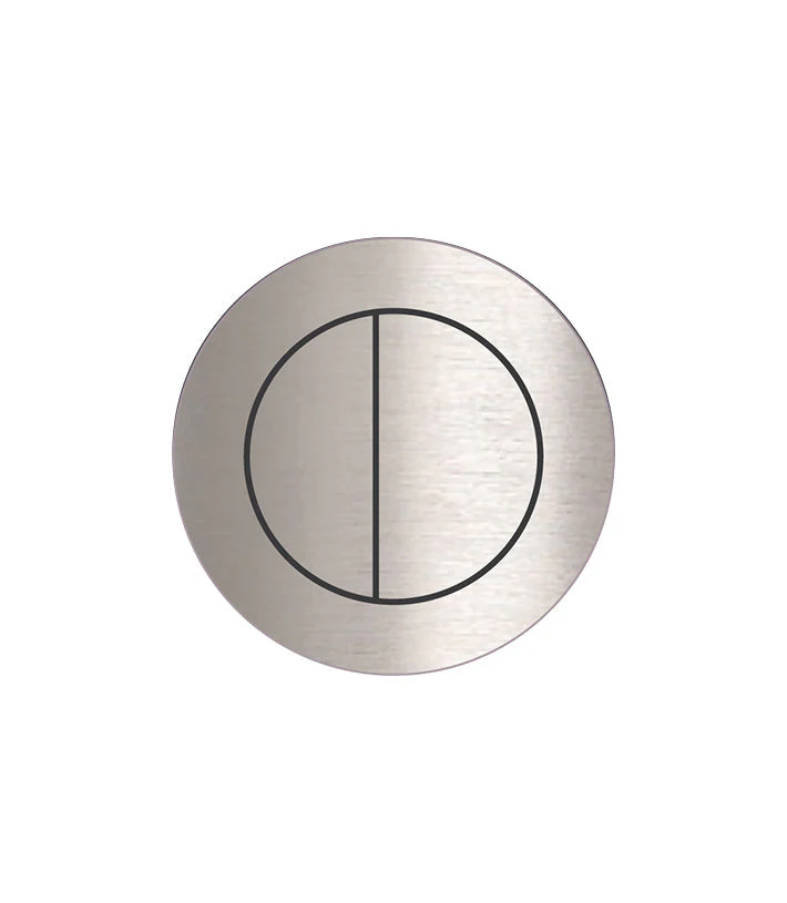 Parisi Outlet Valve Actuator Button - Brushed Nickel