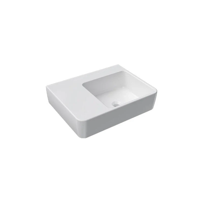 Parisi Quasar 60 Wall Basin with Left Hand Shelf